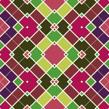 Seamless geometric pattern background Stock Illustration