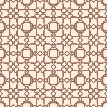 Seamless Geometric Pattern Background Stock Illustration