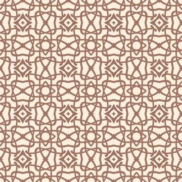Seamless Geometric Pattern Background Stock Illustration