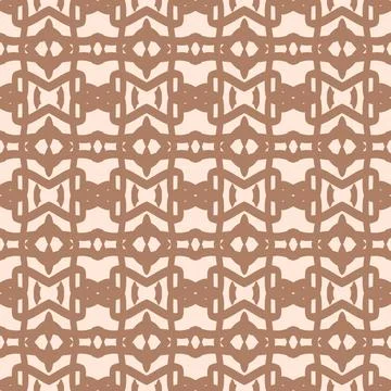 Seamless Geometric Pattern Background Stock Illustration