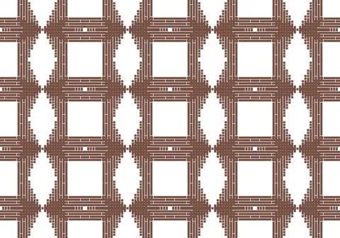 Seamless geometric pattern background Stock-Illustration