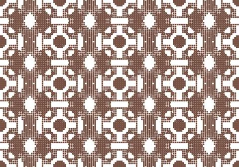 Seamless geometric pattern background Stock-Illustration