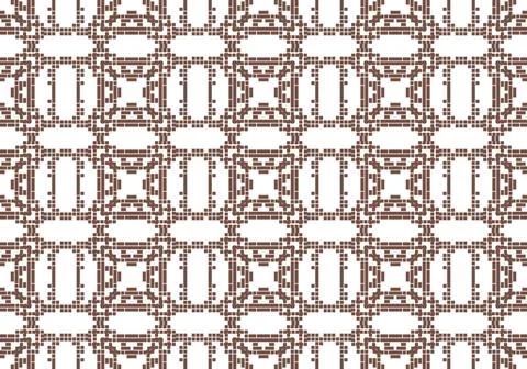 Seamless geometric pattern background Stock-Illustration