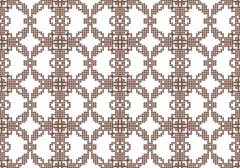 Seamless geometric pattern background Stock-Illustration