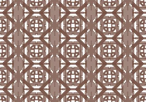 Seamless geometric pattern background Stock-Illustration