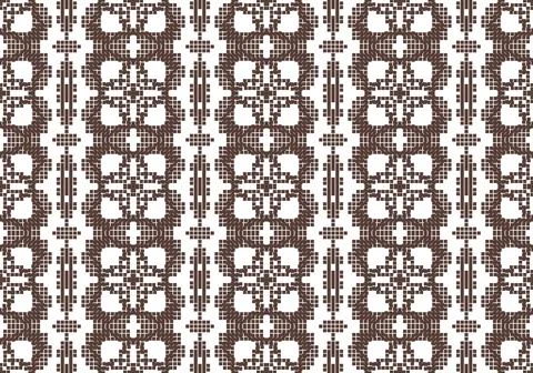Seamless geometric pattern background Illustrazione stock