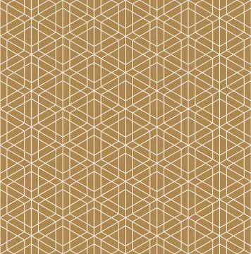 Seamless geometric pattern based on Japanese ornament Kumiko Stock Illustration