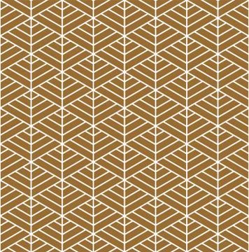 Seamless geometric pattern based on Japanese ornament Kumiko Stock Illustration