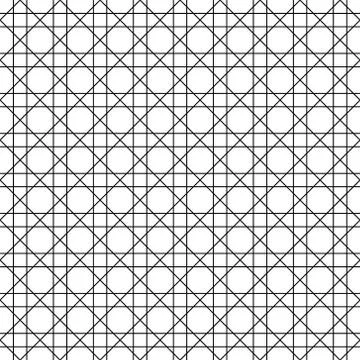 Seamless geometric pattern .Black and white color. Stock Illustration