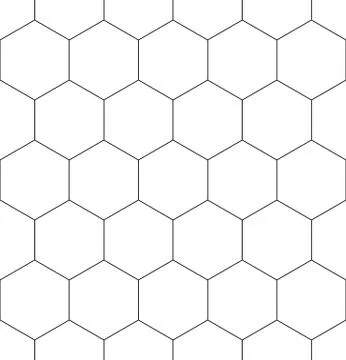 Seamless geometric pattern .Black and white color. Stock Illustration