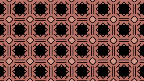 The seamless geometric pattern on Black Background Sliding. Stock Footage 201531446