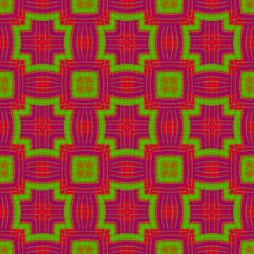 Seamless geometric pattern in a bright colors Stockillustratie