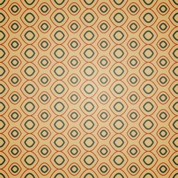 Seamless geometric pattern on brown background Ilustração Stock