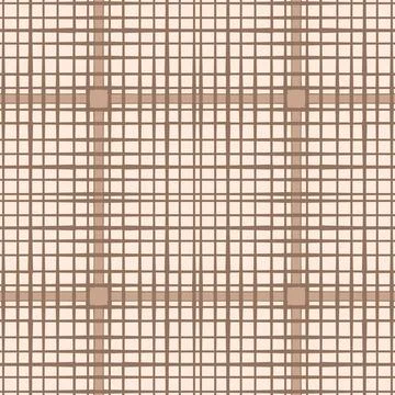 Seamless geometric pattern brown beige neutral background Stock Illustration