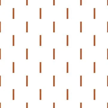 Seamless geometric pattern with brown vertical bars Stock Illustration