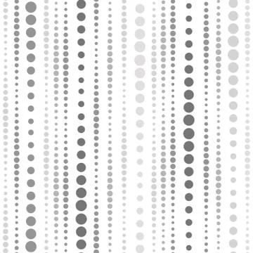 Seamless geometric pattern with circles. Stock Illustration