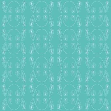 Seamless geometric pattern with colorful elements, vector background. Stock Illustration