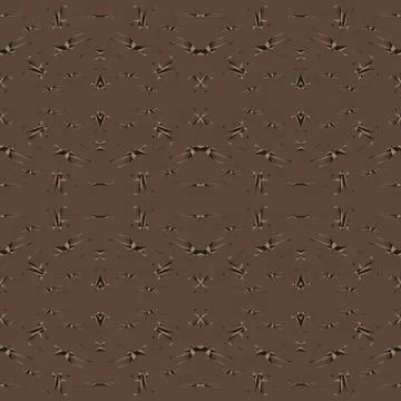 Seamless geometric pattern with colorful elements, vector background. Stock Illustration