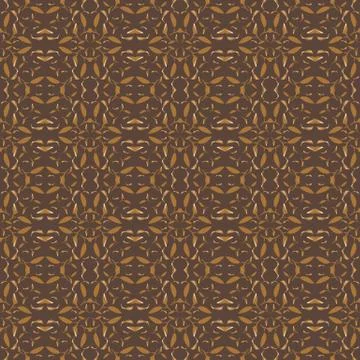 Seamless geometric pattern with colorful elements, vector background. Stock Illustration