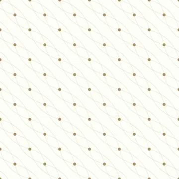 Seamless geometric pattern. Connected lines with dots. Vector illustration 스톡 일러스트
