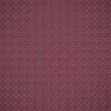 Seamless geometric pattern on dark background Stock Illustration