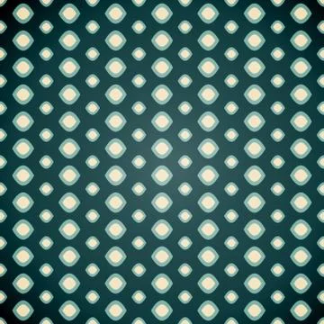 Seamless geometric pattern on dark background Stock Illustration