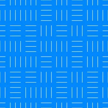 Seamless geometric pattern - dash texture. Bright background. Illustrazione stock