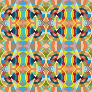 Seamless geometric pattern. Decorative abstract background. Illustrazione stock