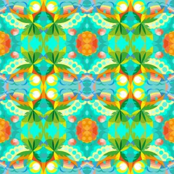 Seamless geometric pattern. Decorative abstract background. Stock Illustration