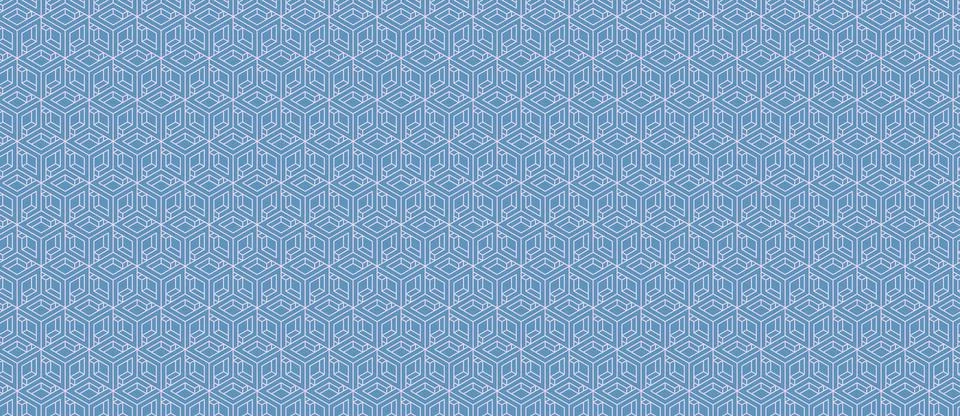 Seamless geometric pattern design. Abstract tech background. Simple vector .. Stock Illustration