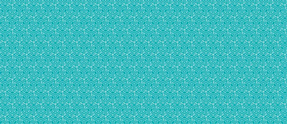 Seamless geometric pattern design. Abstract tech background. Simple vector .. Stock Illustration