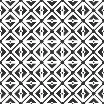 Seamless geometric pattern for the design and decoration of textiles, fabrics Illustrazione stock