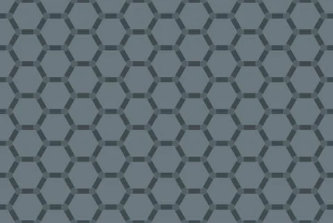 Seamless geometric pattern design illustration in grey colors. Stock Illustration