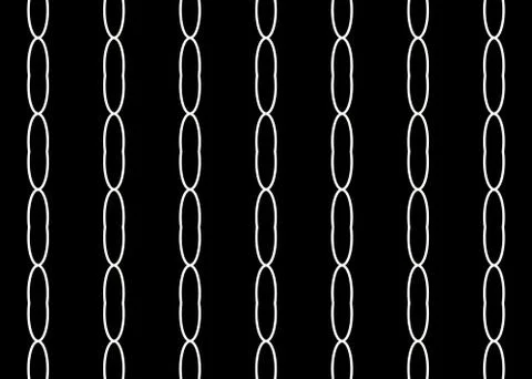 Seamless geometric pattern design illustration. In black, white colors. Stock Illustration