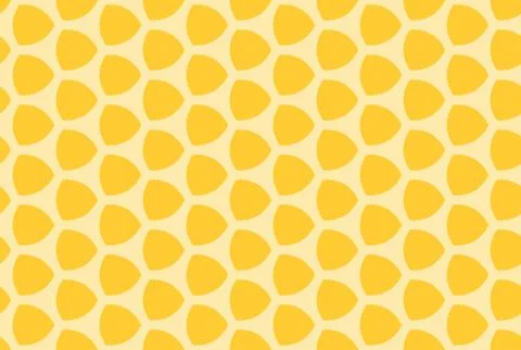 Seamless geometric pattern design illustration in yellow colors. Stock Illustration