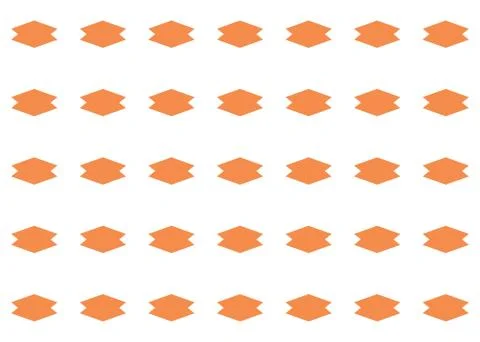 Seamless geometric pattern design illustration. In brown, white colors. Stock Illustration
