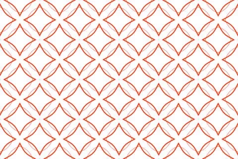Seamless geometric pattern design illustration. Background texture. In red, w Stock Illustration