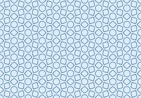 Seamless geometric pattern design illustration. Background texture. In blue c Stock Illustration