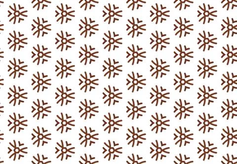 Seamless geometric pattern design illustration. Background texture. In brown, Stock Illustration