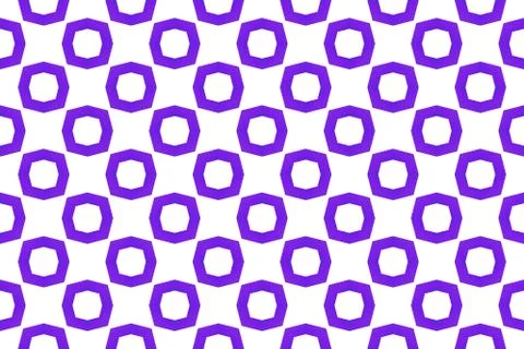 Seamless geometric pattern design illustration. Background texture. In purple Stock Illustration