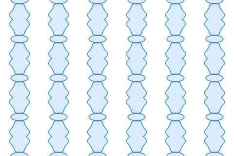 Seamless geometric pattern design illustration. Background texture. In blue,  Stock Illustration