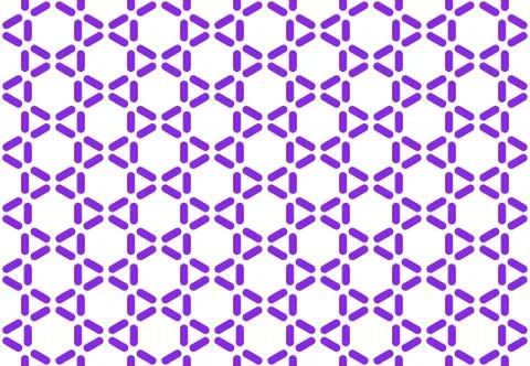 Seamless geometric pattern design illustration. Background texture. In purple Stock Illustration