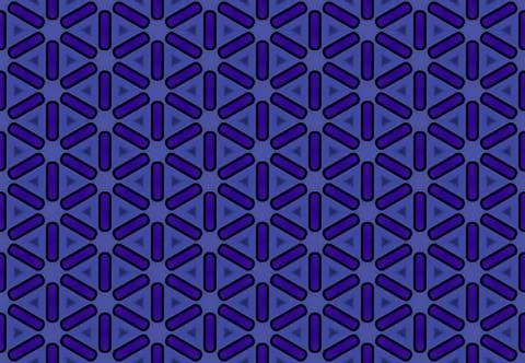 Seamless geometric pattern design illustration. Background texture. In blue,  Stock Illustration