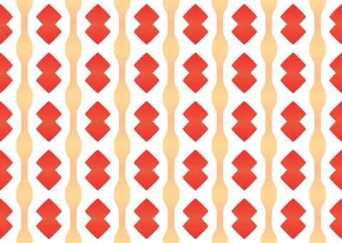 Seamless geometric pattern design illustration. Background texture. In yellow Stock Illustration