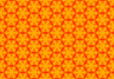 Seamless geometric pattern design illustration. Background texture. In yellow Stock Illustration