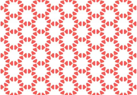 Seamless geometric pattern design illustration. Background texture. In orange Stock Illustration