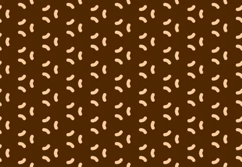 Seamless geometric pattern design illustration. Background texture. In brown, Stock Illustration