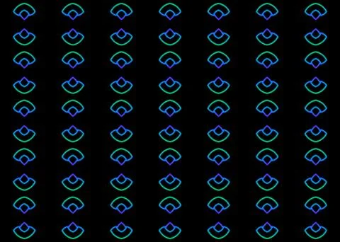 Seamless geometric pattern design illustration. Background texture. Used grad Illustrazione stock