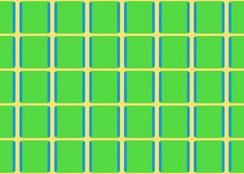 Seamless geometric pattern design illustration. Background texture. In green, Stock Illustration