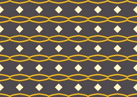 Seamless geometric pattern design illustration. Background texture. In black, Stock Illustration